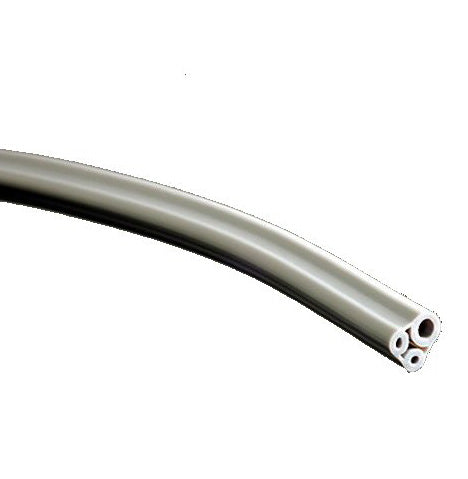 Dci #322Ct - Gray Coiled Asepsis Style 3-Hole Handpiece Tubing W/Connector
