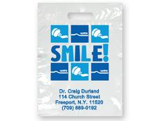 Bags - 2 Color Smile! Imprint 9x13 (500)