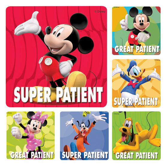 Stickers -  Patient Sticker Disney Characters (100pk)