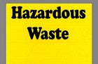 Hazardous Waste Label  - 100/roll #1958