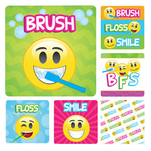 Stickers - Emoji Stickers  (100pk)