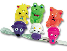 Toys - Animal Toothbrush Holder Assorted (36)