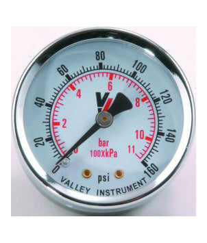 Dci #2826 - Pressure Gauge 2" 0-160 Psi Dry Economy