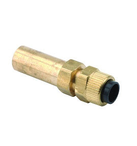 Dci #0044 - Poly Tube End 1/4" Poly X 3/8" Compression