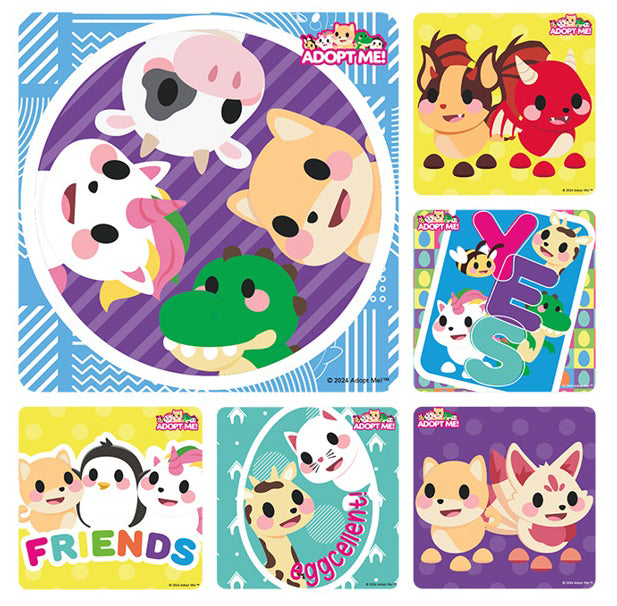Stickers - Adopt me from Roblox (100pk)