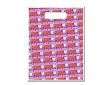 Scatter Bag - Brsh/Flss/Sml Clear 7x10 (100)