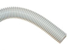 Dci #718 - 1 1/2" Id Corrugated Sterling Gray Tubing
