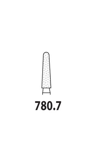 Two Striper Diamond - Round End Taper  5/PK -  780.7C