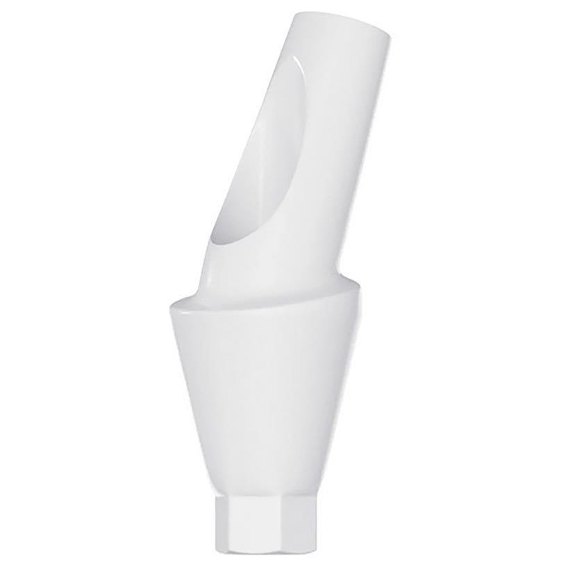 Temporary Angulated 15° PEEK Abutment 3.8mm - Conical Connection RP Ø4.3-5.0mm