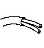 Dci #630 - Black Prophylaxis Unit Replacement Tubing