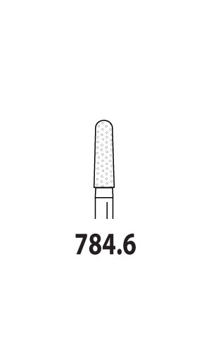 Two Striper Diamond - Round End Taper  5/PK -  784.6C