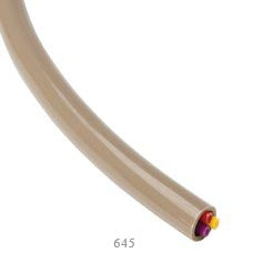 DCI #646 - Syringe Sheath Tubing, 3 Hole, Gray