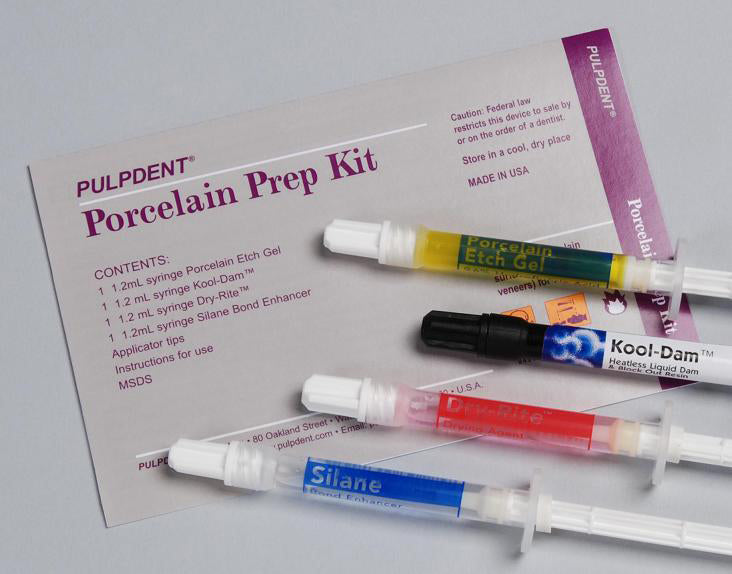 Porcelain Prep Kit - For Preparing Porcelain Surfaces for Bonding  ***Check For Free good Offers***