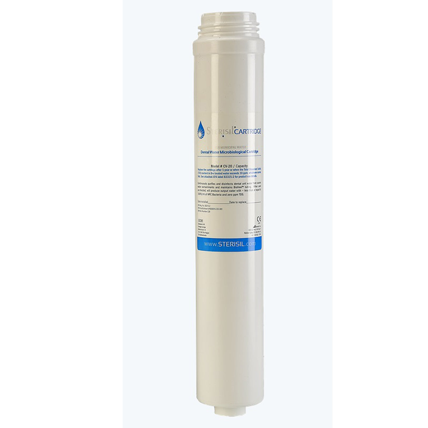 Dental Water Microbiological – Valved Cartridge
