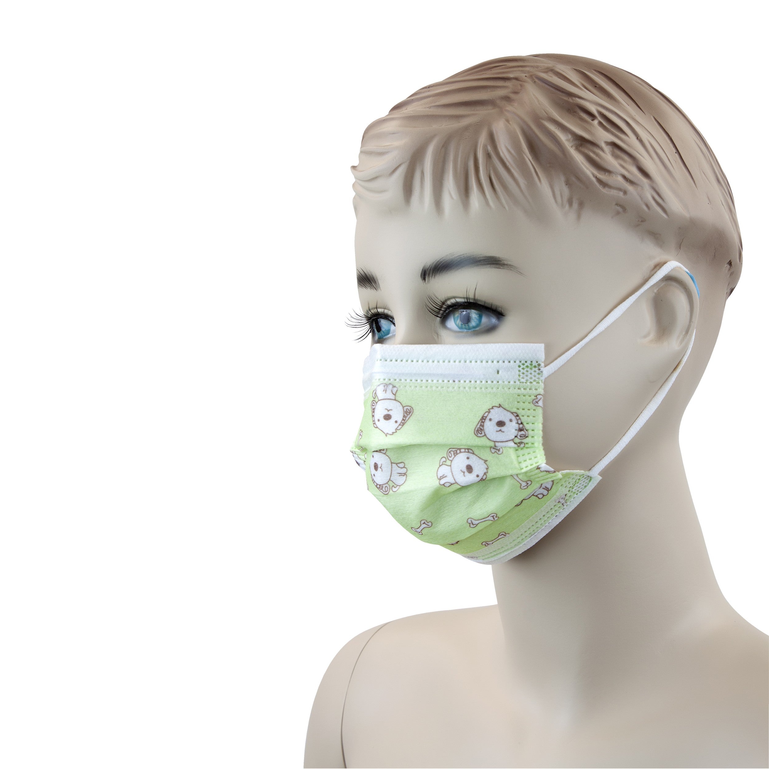 Dynarex Child Face Masks, 50/pk. Choose Color: