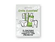 Bags - 2 Color Smile Supplies Imprnt 7.5x9 (500)