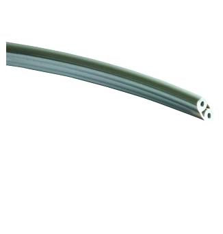 DCI #232B - Gray Asepsis Style 2-Hole Syringe, (100 Ft In Box)