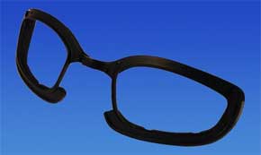 Glasses Replacement foam - Eyewear Insert - Black