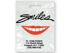 Bags - 2 Color Smiles Red Lips Imprint 9x13 (500)