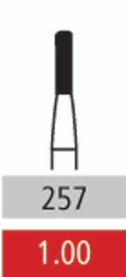 Carbide Burs - # 257 Amalgam Prep