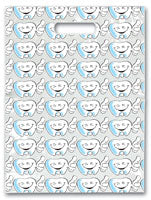 Scatter Bag - Thumbs Up Clear 7x10 (100)