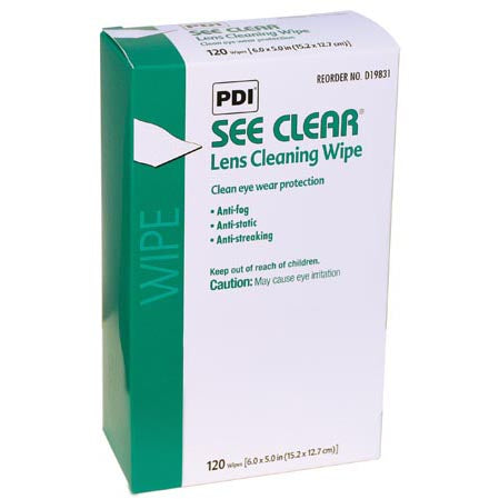 See Clear Eye Glass Cleaning Wipe (120)