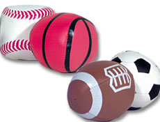 Toys - Ball 4-Sport Kickbags Assorted (24)