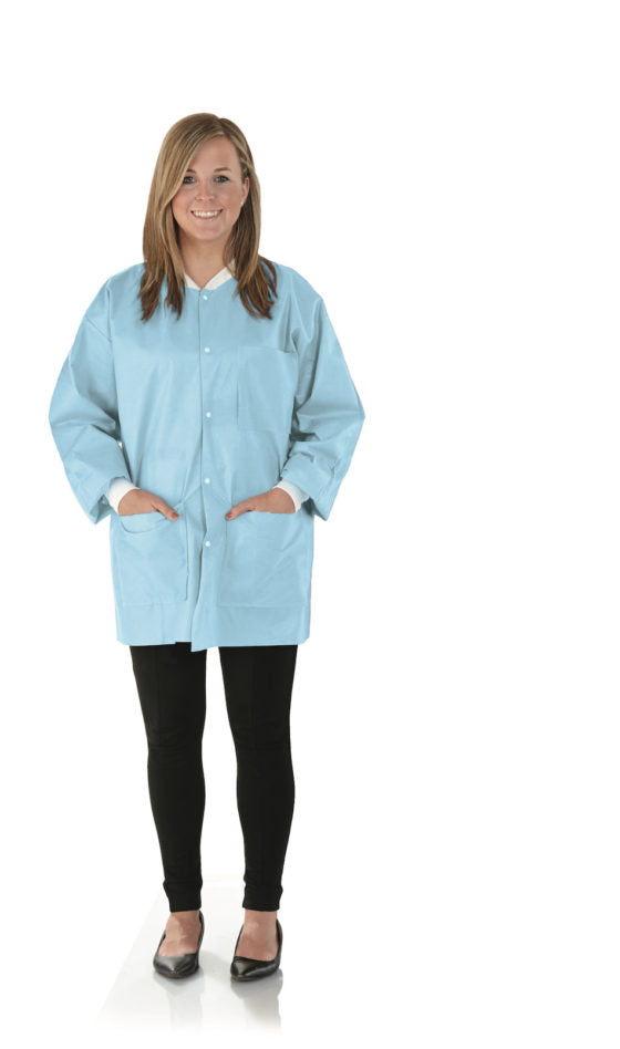 Hipster Jacket, Soft Blue, X-Large, 12/bg