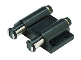 DCI #6813 - Door Double Pressure Catch Magnetic Plastic 58Mm X 40Mm