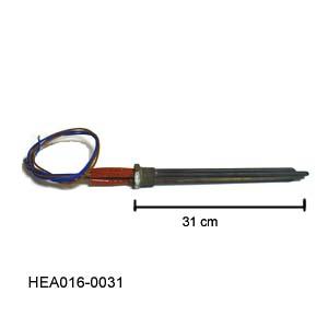 Heating Element, Elara, 230V 2200W, Generator 1" Npt*300
