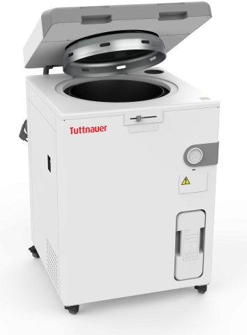 LabSci Top Loading Vertical Lab Autoclave For Liquids & Solids - Tuttnauer