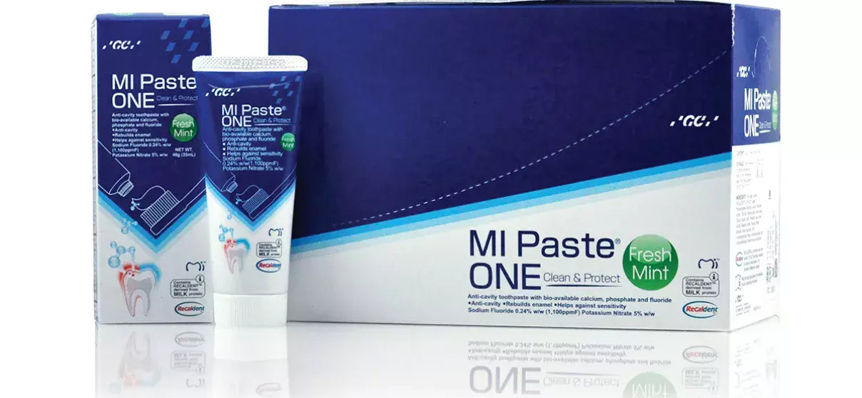 MI Paste One, Toothpaste with RECALDENT - 10 Pack