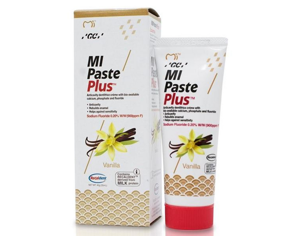MI Paste Plus - Topical Tooth Crème Containing Calcium, Phosphate & Fluoride