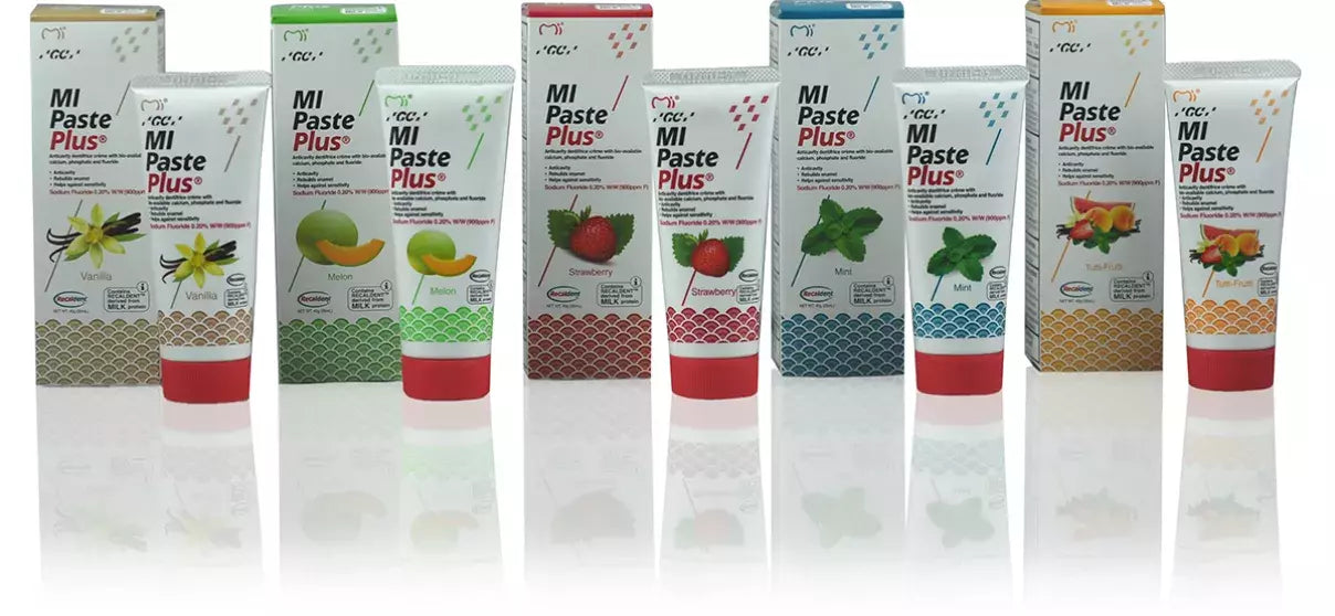 MI Paste Plus - Topical Tooth Crème Containing Calcium, Phosphate & Fluoride