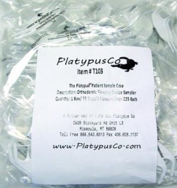 Platypus Orthodontic Flosser - Patient Sampler - 75 - 3 Packs