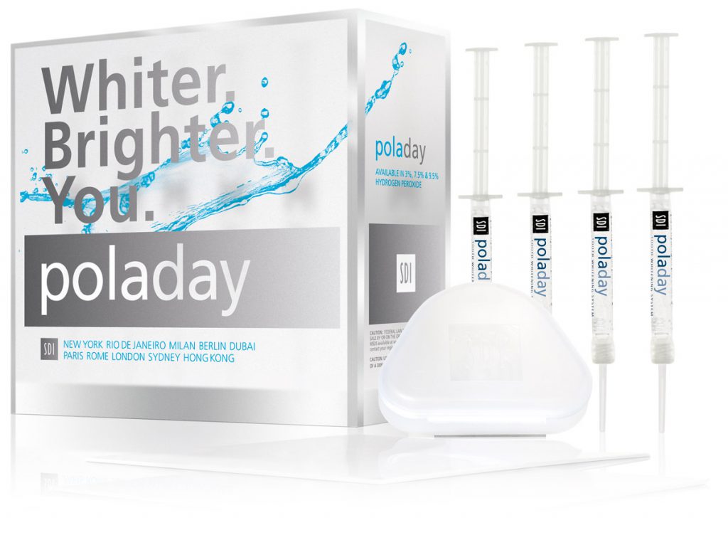 Pola Day Dispenser, Hydrogen Peroxide, 9.5%, 3 g, 50/Box, 7700071 - DY