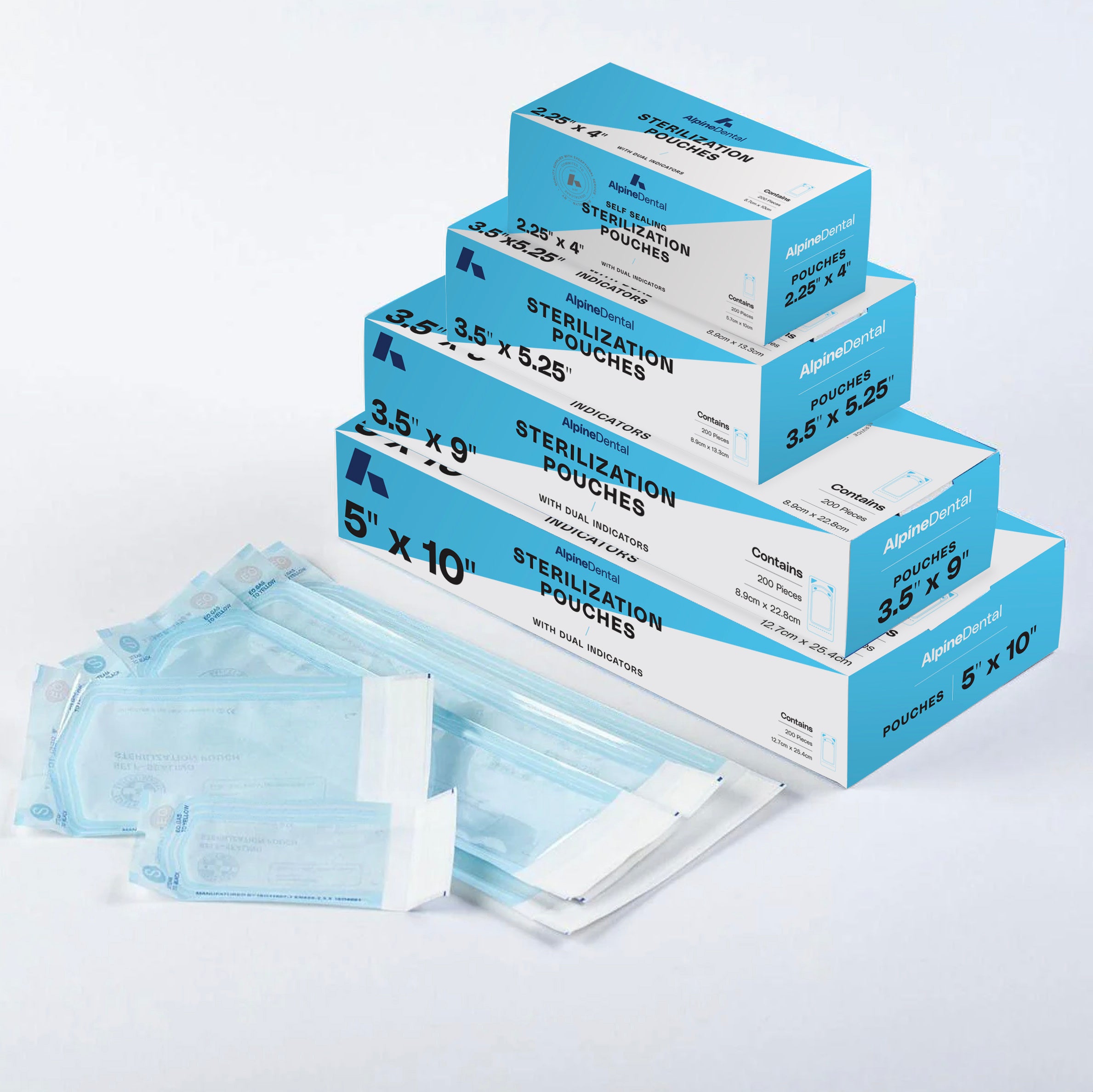 Alpine Dental Sterilization Pouches (200)